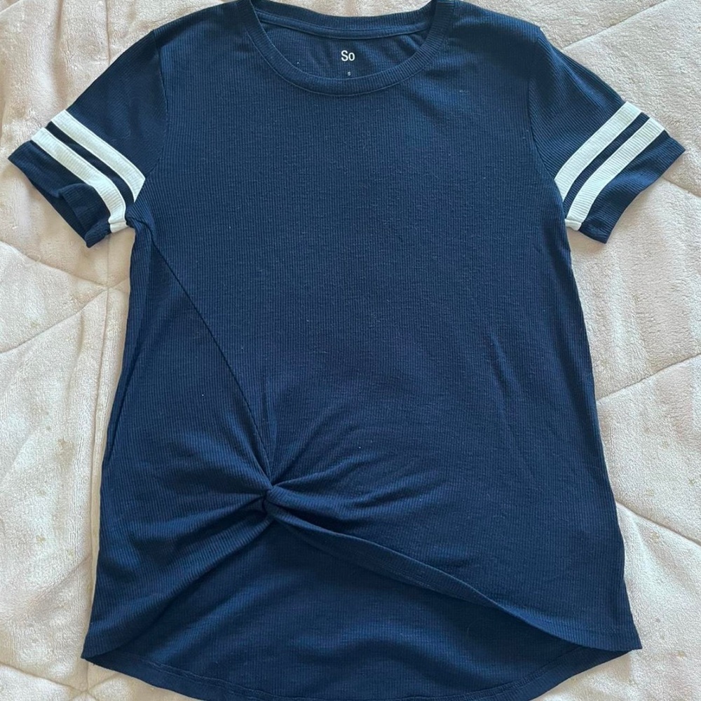 SO Woman’s Navy Blue T-Shirt ( Size S )